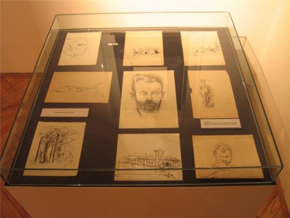 Bogdan Borčić, Zbirka slik v Koroški galeriji likovnih umetnosti