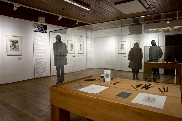 Bojan Kovačič in grafična šola v Narodni galeriji