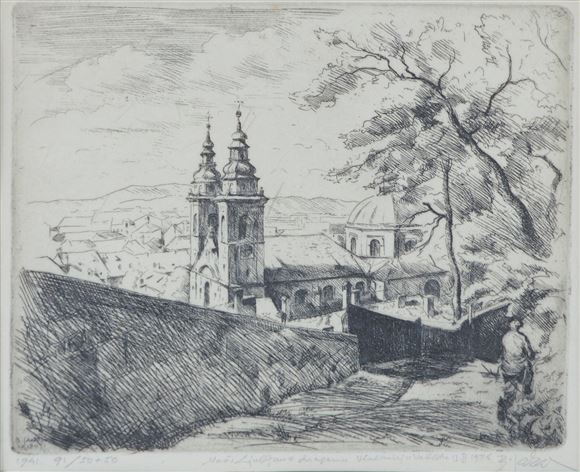 Božidar Jakac - Naša Ljubljana