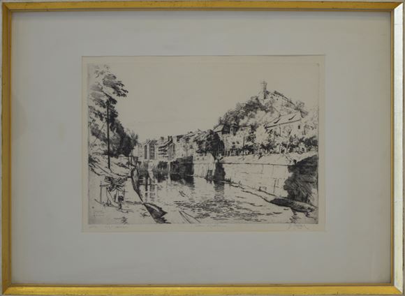 Božidar Jakac - Stara Ljubljana