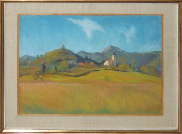 Božidar Jakac - Polhov gradec