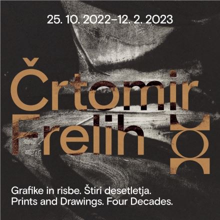 Črtomir Frelih: Grafike in risbe. Štiri desetletja.