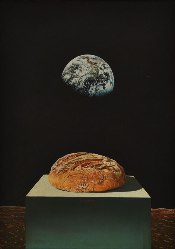 Darko Slavec - Brez naslova (Kruh in luna)