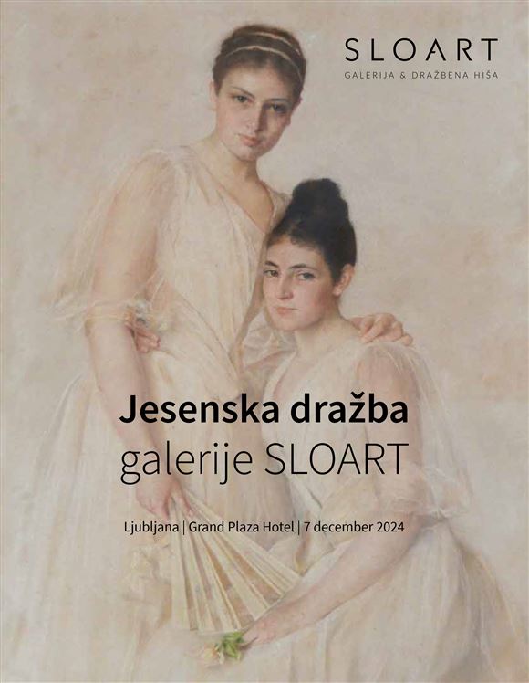 Katalog jesenske dražbe galerije SLOART - 2024