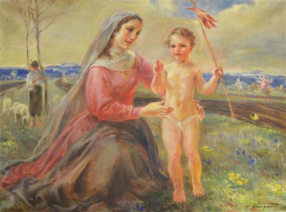 Ivan Vavpotič - 'Mati z otrokom'