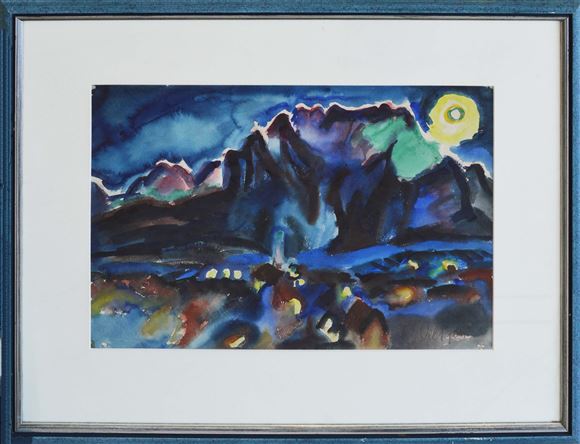 Jan Oeltjen - Polna luna pri Mittenwaldu