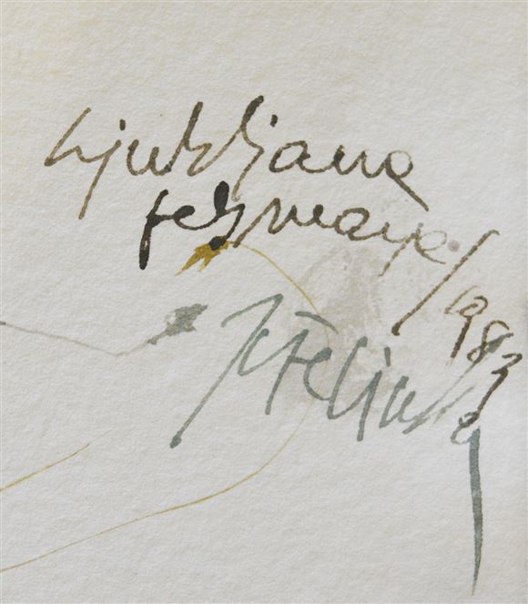 Jože Ciuha - Ljubljana februarja 1983