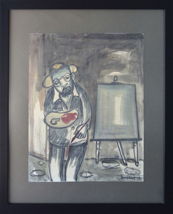 Jože Tisnikar - Avtoportret