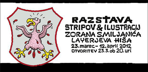 Razstava Stripov & ilustracij Zorana Smiljanića