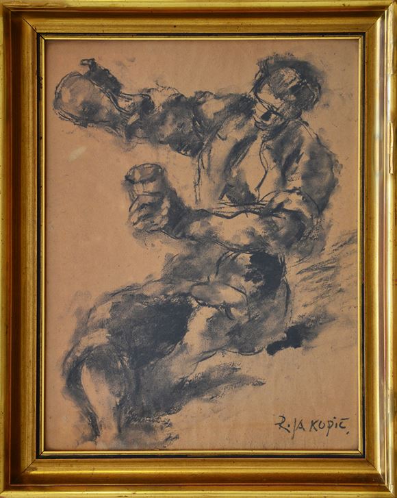 Rihard Jakopič - Pri južini