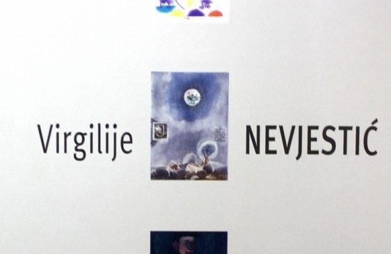 Slike in grafike Jožeta Zrima, Antona Cetina in Virgilija Nevjestića