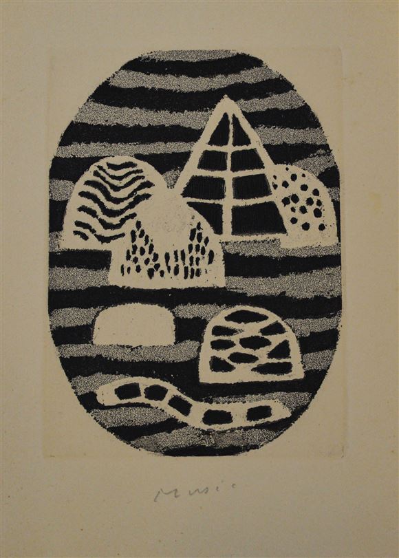 Zoran Mušič - Paysage