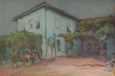 Božidar Jakac - Gradnikovo v Medani