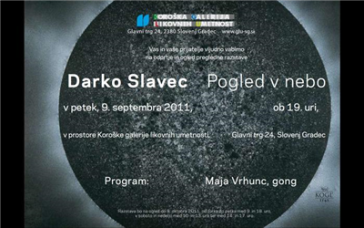 Darko Slavec: Pogled v nebo