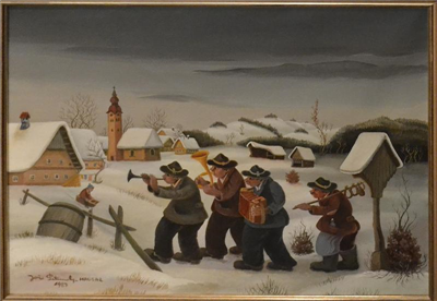 Jože Mausar Peternelj - Godci