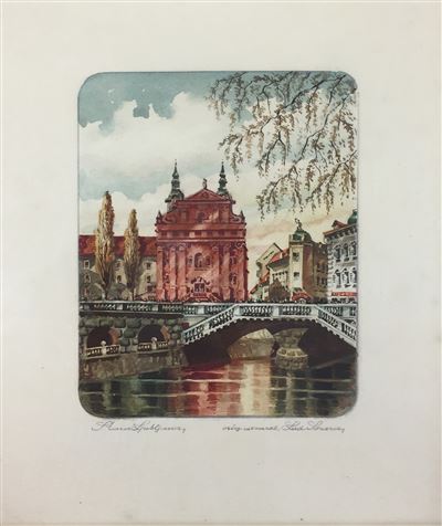 Ludvik Schara - Stara Ljubljana