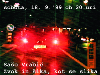 Sašo Vrabič: ZVOK IN ŠIKA, KOT SE SLIKA