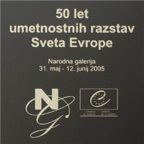 50 let umetnostnih razstav Sveta Evrope