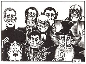 Alan Ford teče častni krog