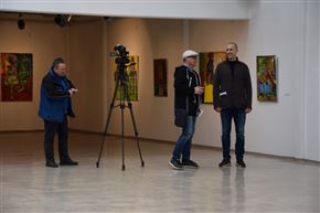 ALEKSANDER VUKAN. Slike in risbe / NATALIJA ŠERUGA GOLOB. Vestibul (slike in video)