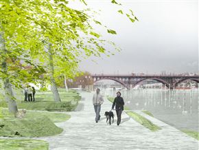 Arhitekturni natečaj EPK / reka Drava 2012