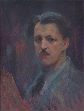 Božidar Jakac - Avtoportret