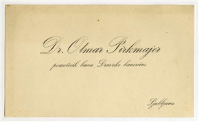 dr. Otmar Pirkmajer