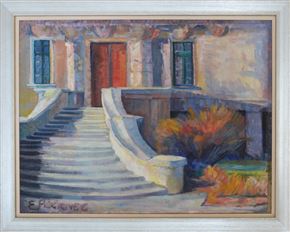 Elda Piščanec - Portal Sokolskega doma