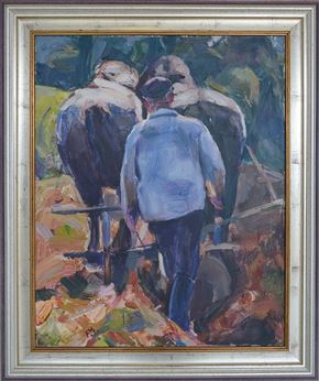 Franc Mesarič - Za plugom