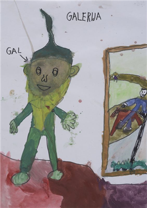 Gal podobe svoje na ogled postavi