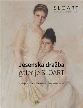 Katalog jesenske dražbe galerije SLOART - 2024