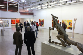 HANNI GOLDHARDT. Slike in KONRAD RISCH. Skulpture