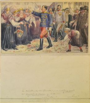 Hinko Smrekar - Kralj Aleksander v Ljubljani