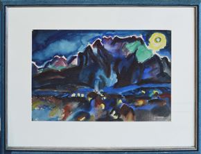 Jan Oeltjen - Polna luna pri Mittenwaldu