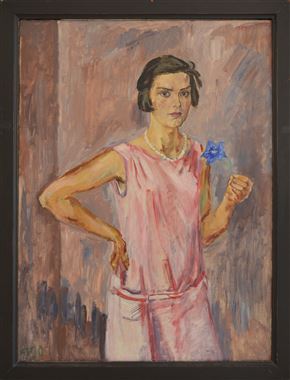 Jan Oeltjen - Ruth Oeltjen in modri cvet II