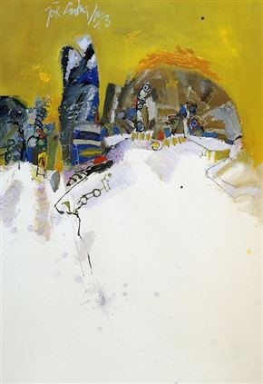 Jože Ciuha. Slike in risbe