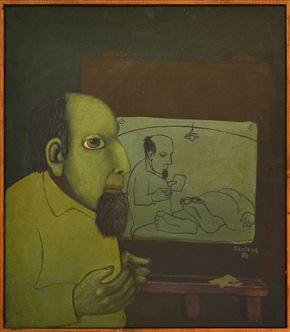 Jože Tisnikar - Avtoportret