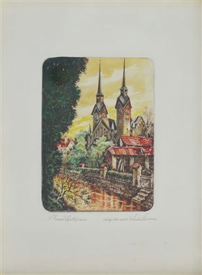 Ludvik Schara - Stara Ljubljana