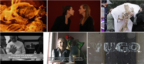 Prilaščanje zgodovine, video projekcija