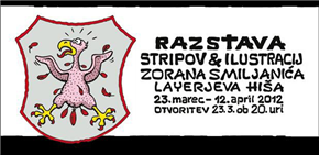 Razstava Stripov & ilustracij Zorana Smiljanića