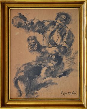 Rihard Jakopič - Pri južini