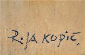 Rihard Jakopič - Pri južini