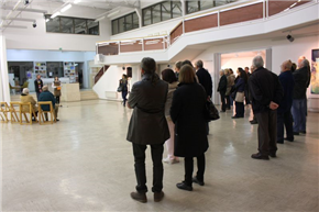 Uroš Weinberger. Slike in risbe (velika galerija)/ 20 let likovnih delavnic v Galeriji Murska Sobota (mala galerija)