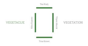 Vegetacije: Nika Erjavec, Tina Konec, Tea Kralj, Tilyen Mucik