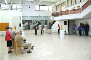 Werner Kapfer -slike in Michael Graßl - skulpture