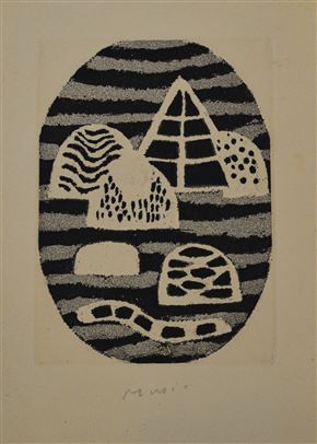 Zoran Mušič - Paysage